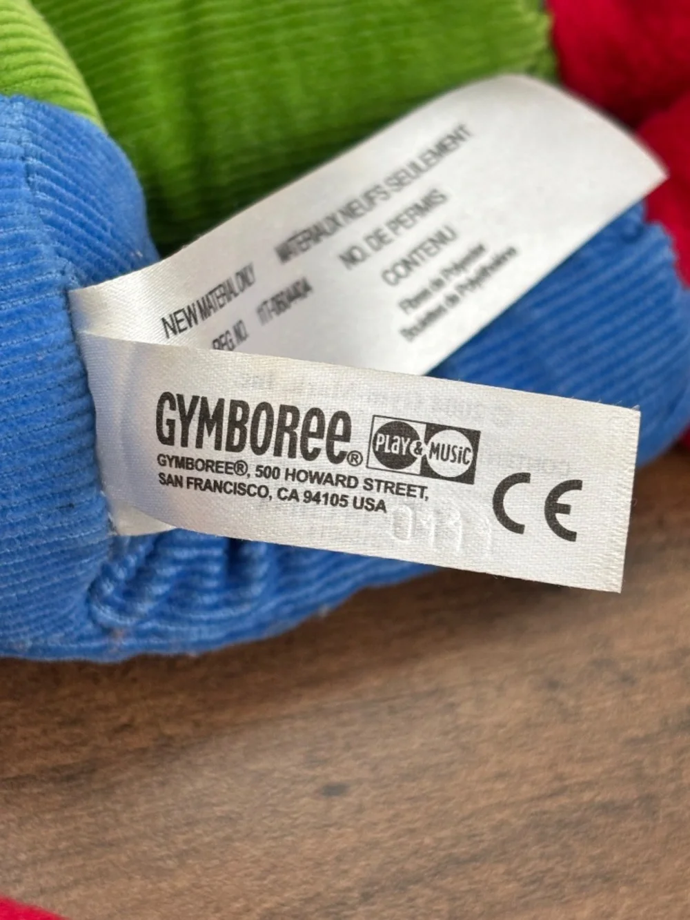 VINTAGE Gymboree Gymbo Clown Plush Doll Stuffed Toy 2004 Laughing SOUND WORKS